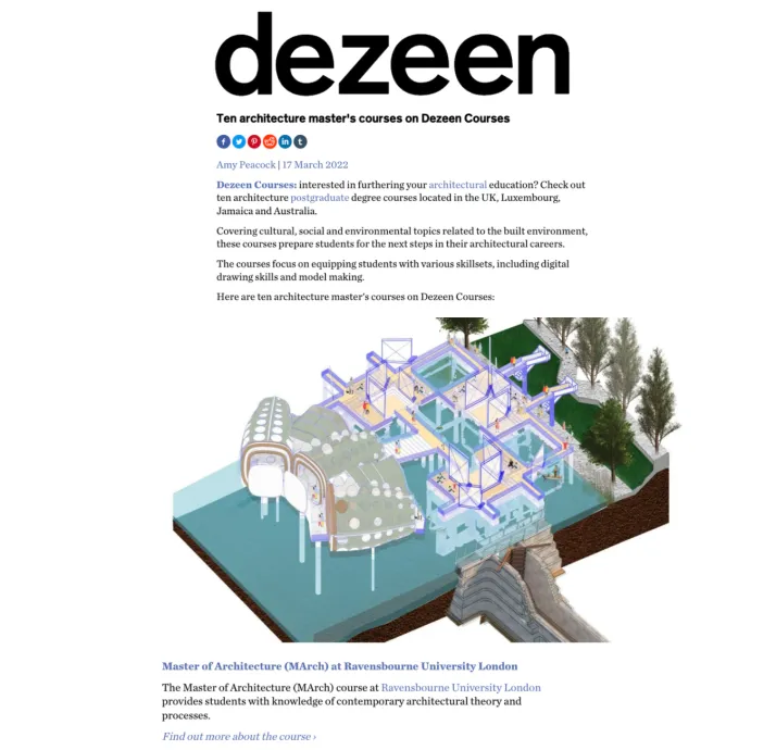Dezeen March coverage