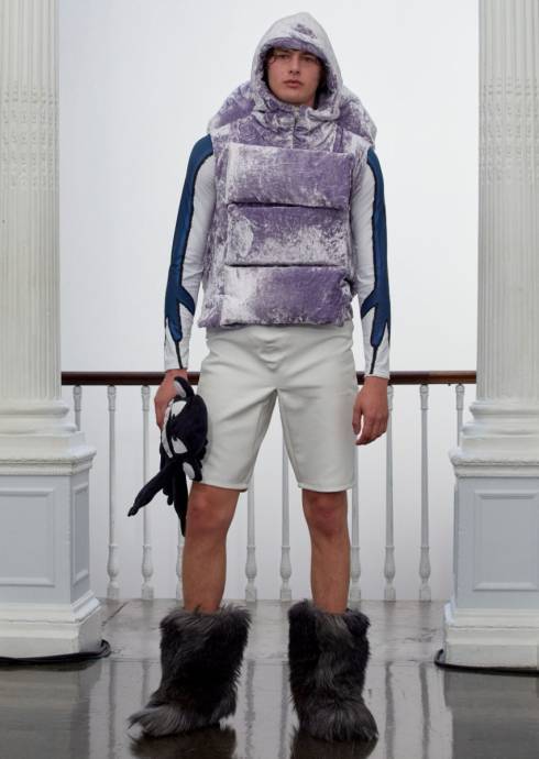 London Fashion Week student collections Xander Jones