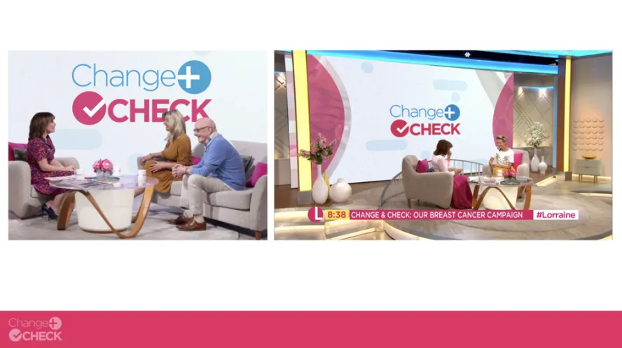 ITV X Motion Graphics Change & Check on Lorraine TV show