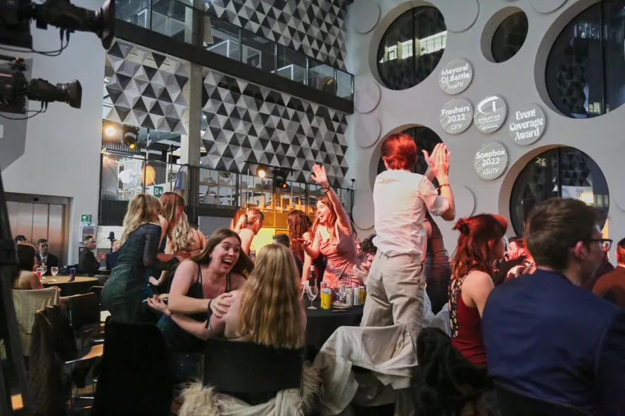 Students celebrate award win at NaSTAs