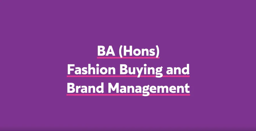 Fashion Buying and Brand Management video