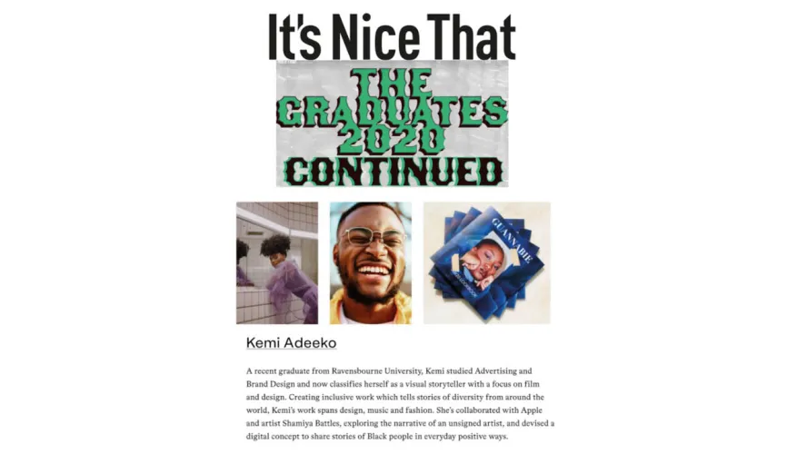 It's Nice That media coverage