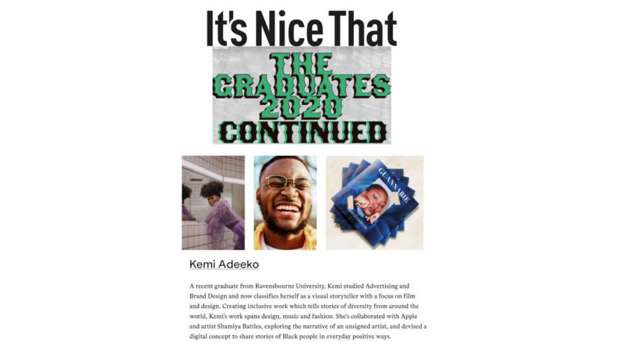 It's Nice That media coverage