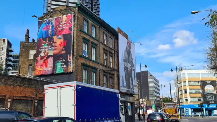 H&M billboard project by Liy Grant