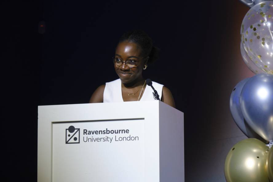 Esther Gbogboade at Student Showcase Awards 2024