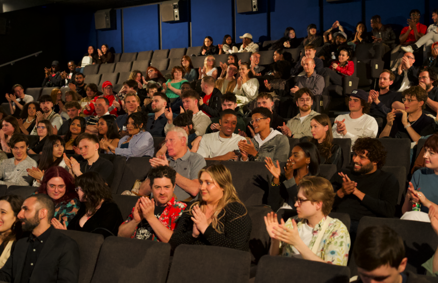 Film makers showcase their work at a central London cinema