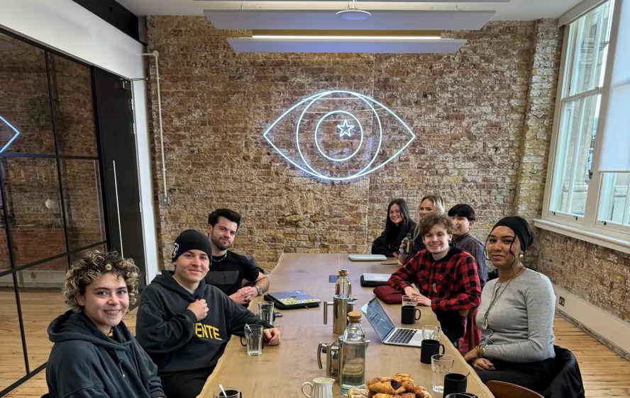 Students at Uncommon studios.