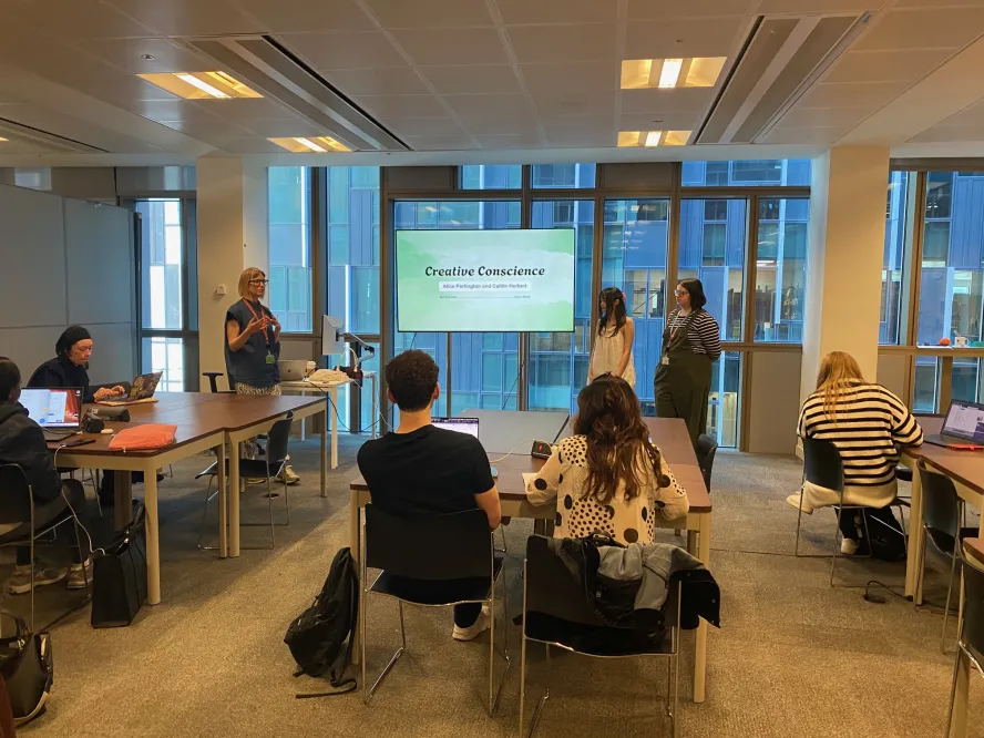 Creative Conscience workshop