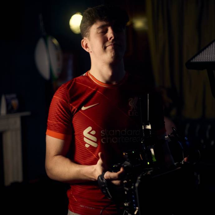 Students filming Strongbow video