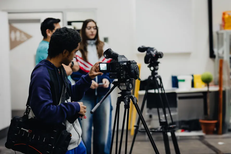 Film students at Ravensbourne