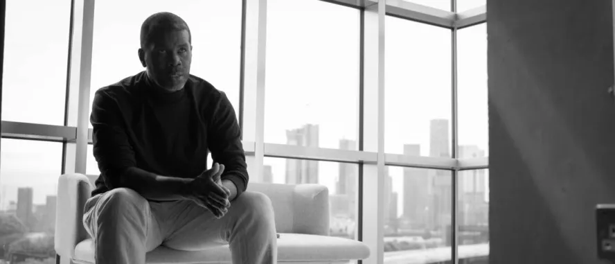 Still image from The Building short film directed by Orson Nava, lecturer at Ravensbourne University