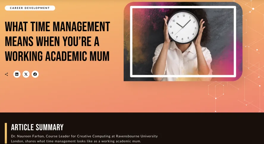 Another piece written by one of our course leader's for SheCanCode