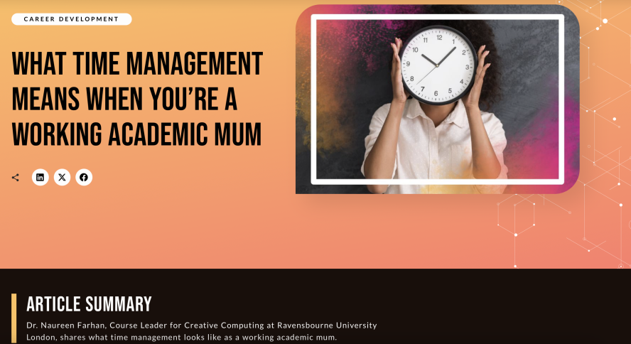 Another piece written by one of our course leader's for SheCanCode