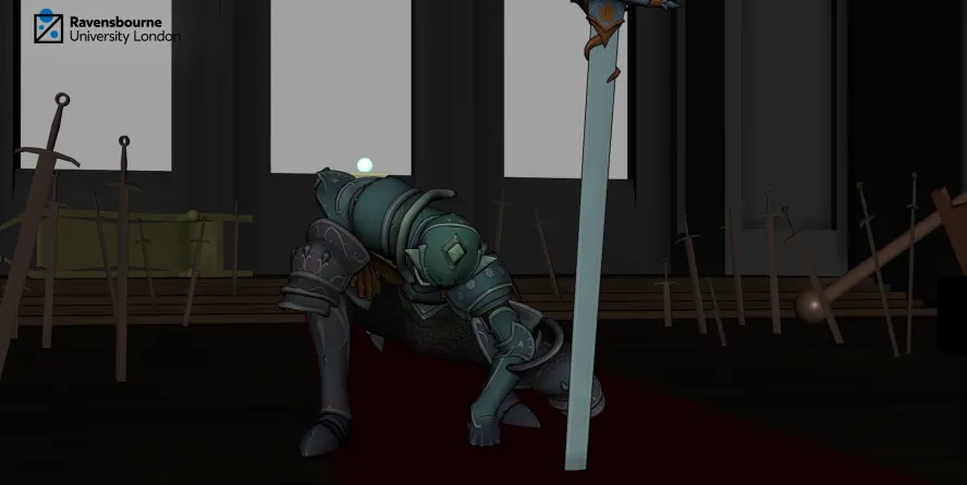 3D animation showreel - knight