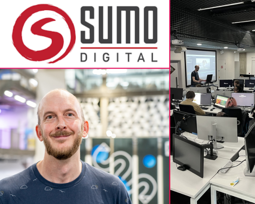 Sumo digital - Ollie Trotman workshop at Ravensbourne