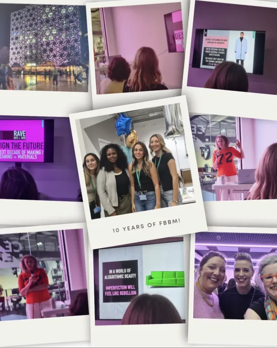 Poster for FBBM Alumni 10 Year Anniversary event 