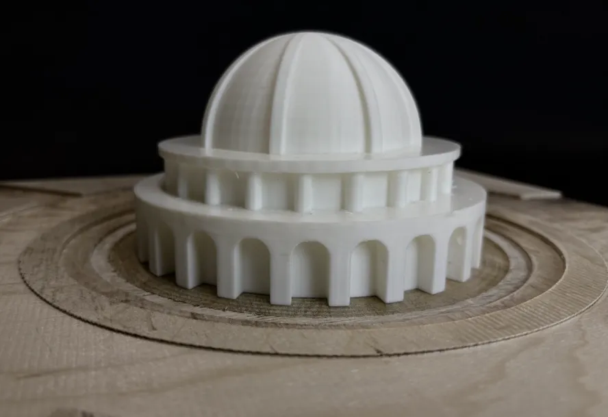 Building Democracy model of a building designed by Access student at Ravensbourne University