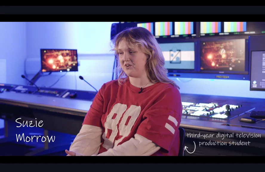Degree show interview with Suzie Morrow, Digital Television Production student at Ravensbourne University
