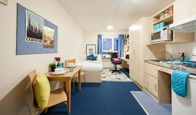 McMillan student village bedroom