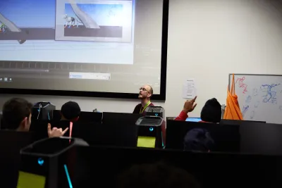 BA (Hons) Animation students