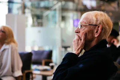 Star Wars producer Robert Watts visits the Ravensbourne HoloPortal