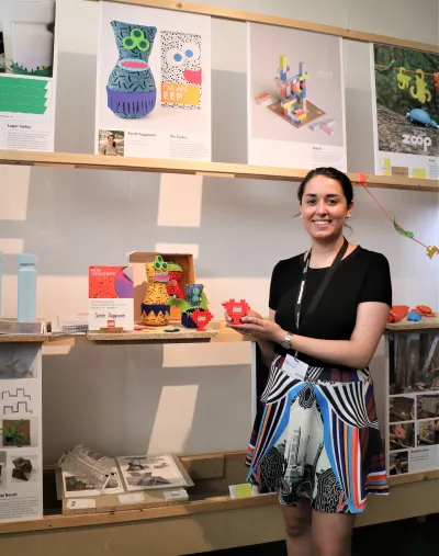 Ravensbourne product design student wins the LEGO Award at New Designers