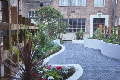 Peace garden designed by Ravensbourne’s Department of Architecture