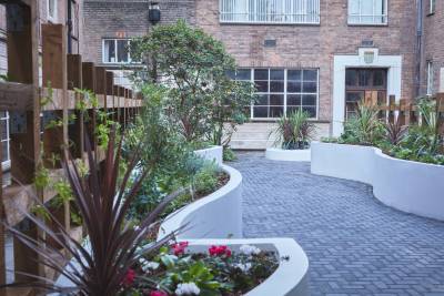 Peace garden designed by Ravensbourne’s Department of Architecture