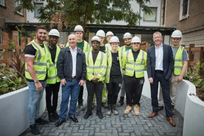 Peace garden designed by Ravensbourne’s Department of Architecture