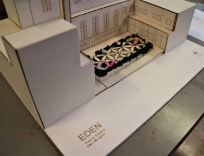 Department of Architecture students design peace garden
