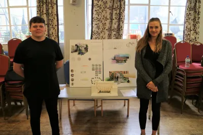 Department of Architecture students design peace garden