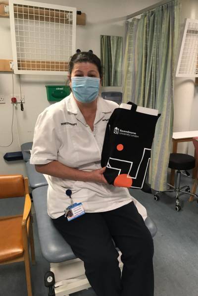 NHS receive PPE from Ravensbourne students
