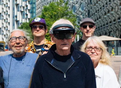 Star Wars producer Robert Watts visits the Ravensbourne HoloPortal