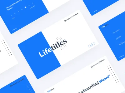 The Life Titles website design
