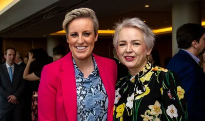 Linda Drew and Steph McGovern Best of Royal Greenwich Business Awards