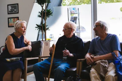Star Wars producer Robert Watts visits the Ravensbourne HoloPortal