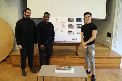 Department of Architecture students design peace garden