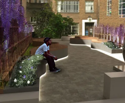 Department of Architecture students design peace garden