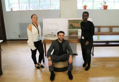 Department of Architecture students design peace garden