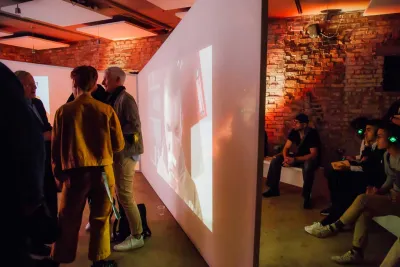 Projection mapping at Unfold