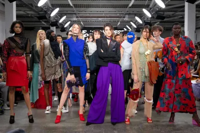 Ravensbourne on the catwalk