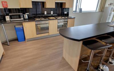 Kitchen at Unite One student villate