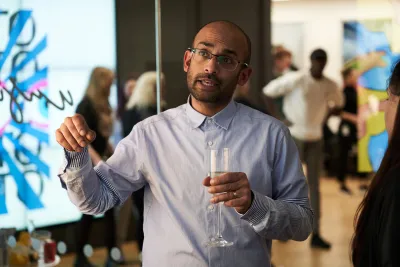 Discussions at Unsigned Stories event