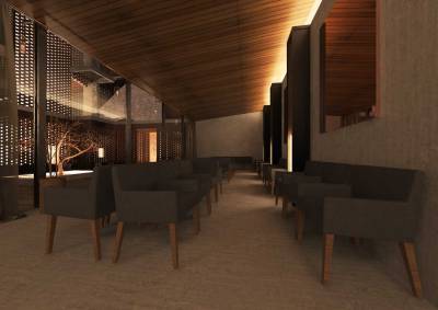 Waiting room area