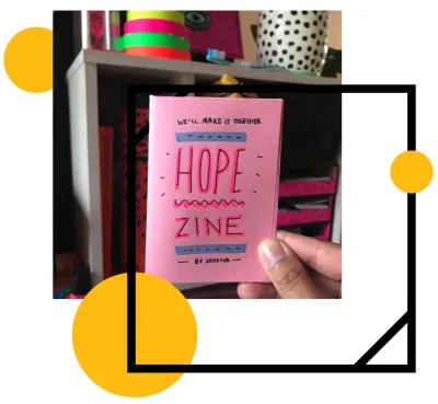 Hope zine-making workshop