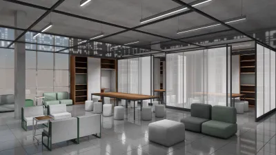 a modern looking lobby 