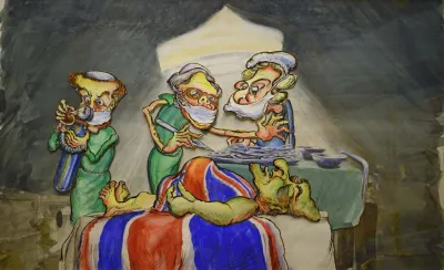 The Money Programme political cartoon 1