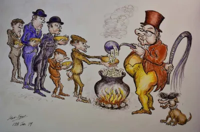 The Money Programme political cartoon 11