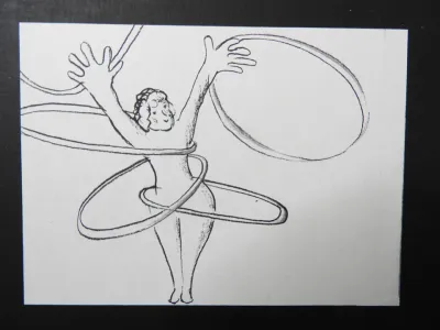 The 12 Days of Christmas - 5 Gold Rings storyboard