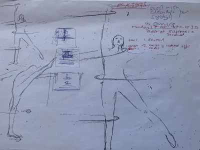 The 12 Days of Christmas - 5 Gold Rings storyboard